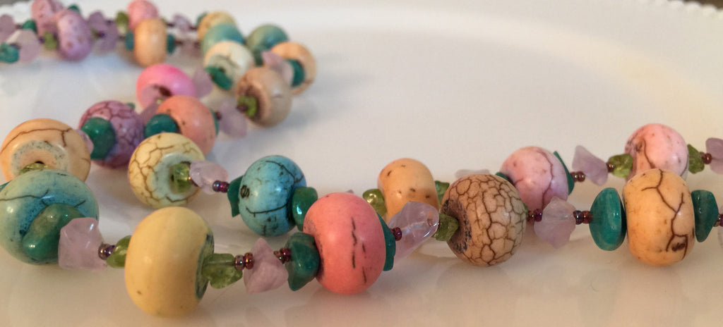 A piece of my heart & candy-colored bracelets