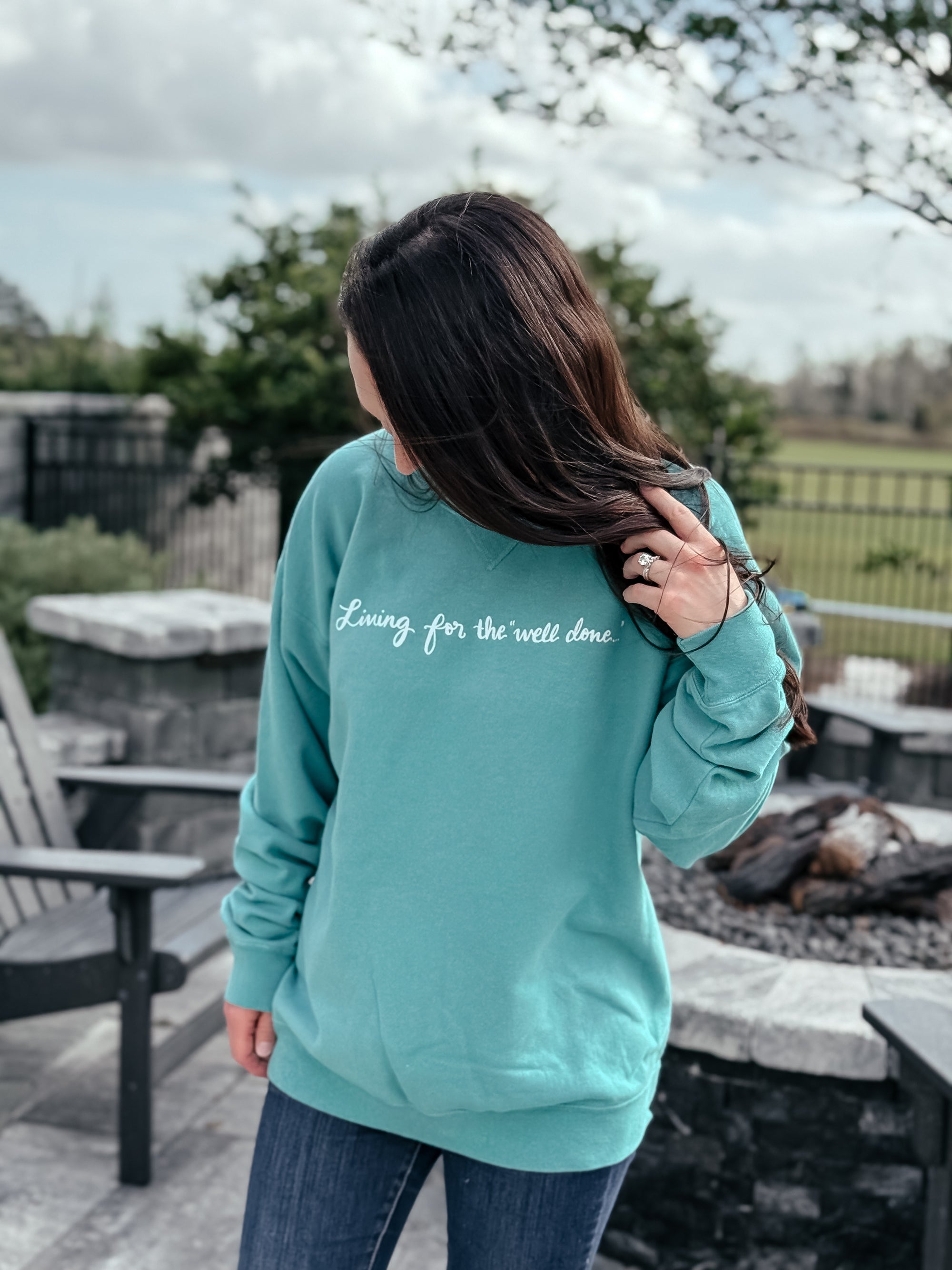 Living for the "well done..." - Lightweight Sweatshirt